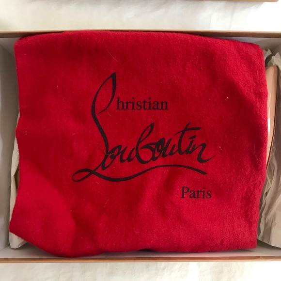 Christian Louboutin Nude Pigalle Stilettos - Picture 8 of 8